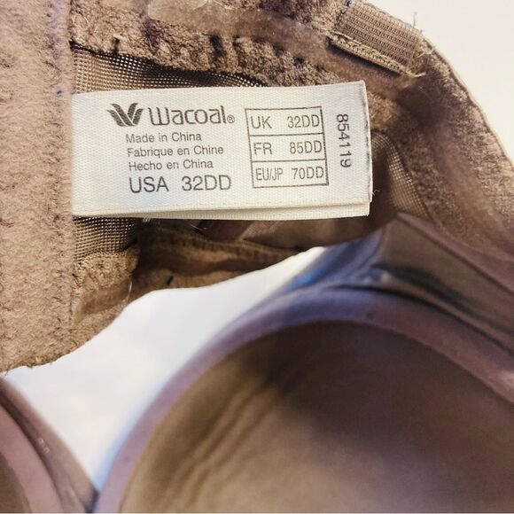 Wacoal 854119 Red Carpet Strapless Full Busted Underwire Bra 32DD - Picture 4 of 4